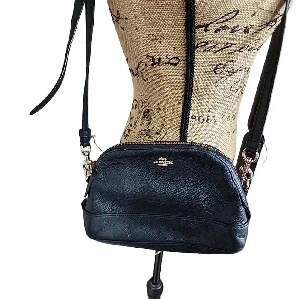 Coach Leather Vintage Dome Shoulder Bag – Authentic Preowned